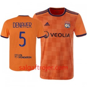 Olympique Lyonnais Fodboldtrøjer Jason Denayer 5 3. sæt 2018/19 Kort ærmer